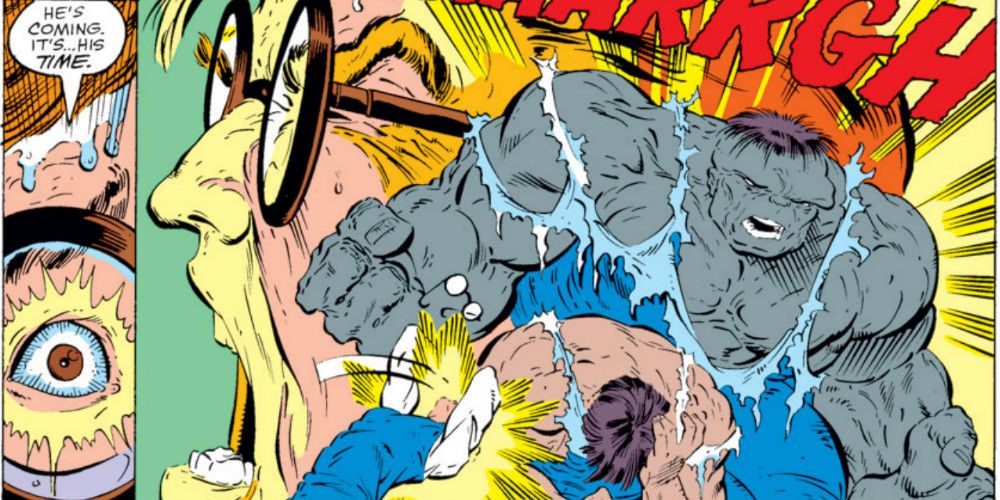 Peter David's art for the Hulk comics