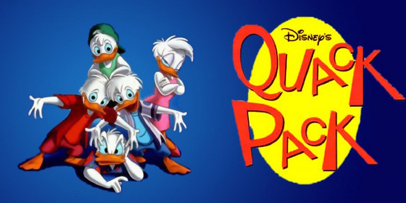 Quack Pack featured teenage versions of Huey, Duey, and Louie