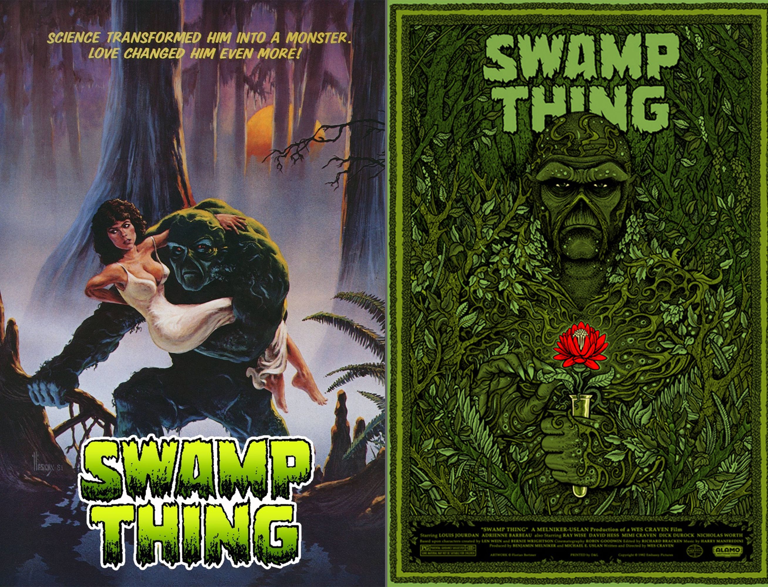 swamp thing mondo poster