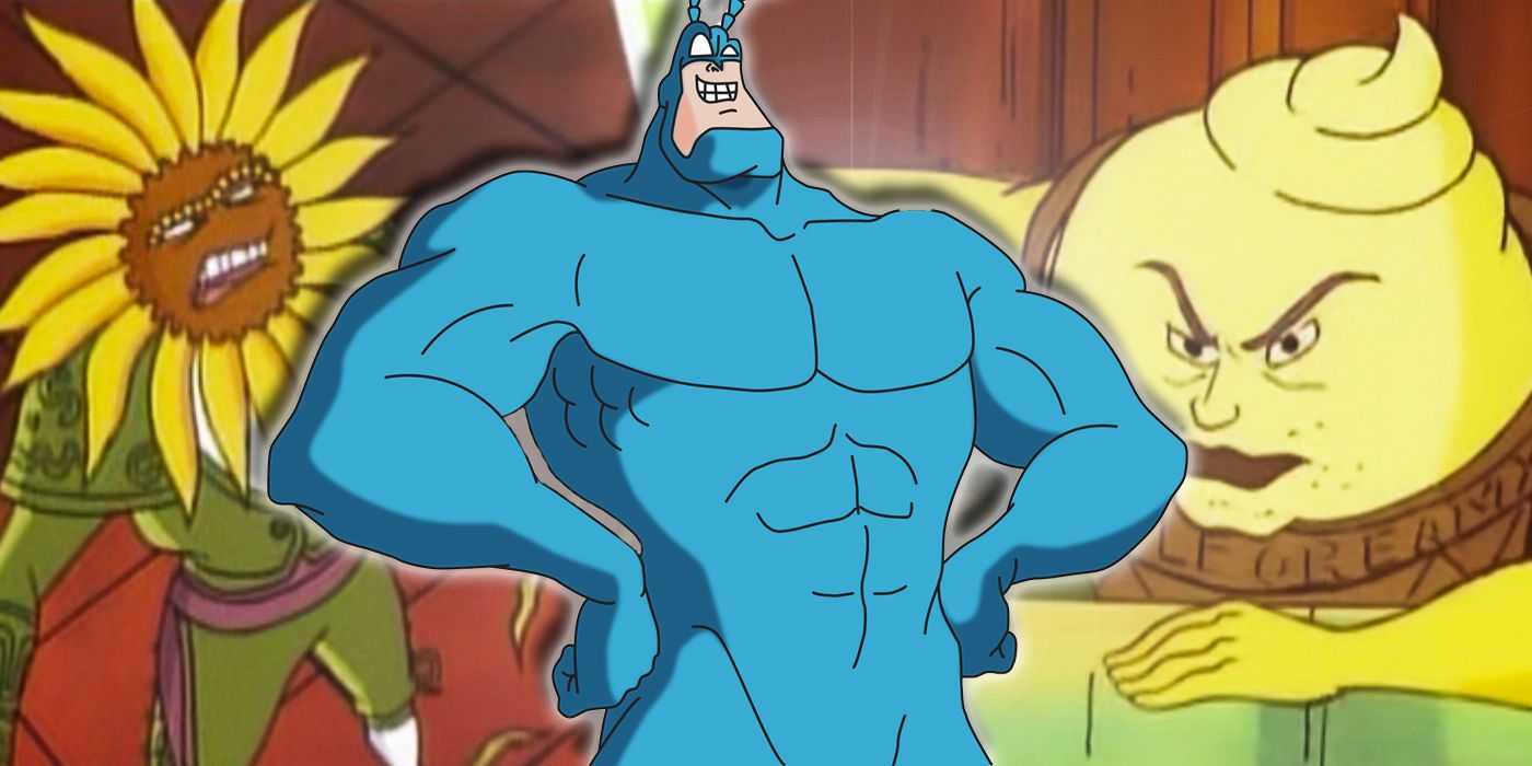 The Tick leaves. Animation wiki