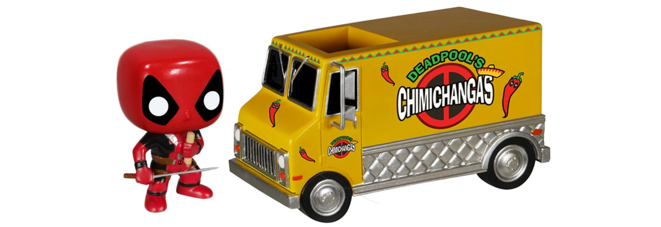 10. Deadpool chimichange truck (Weird Deadpool Merch)