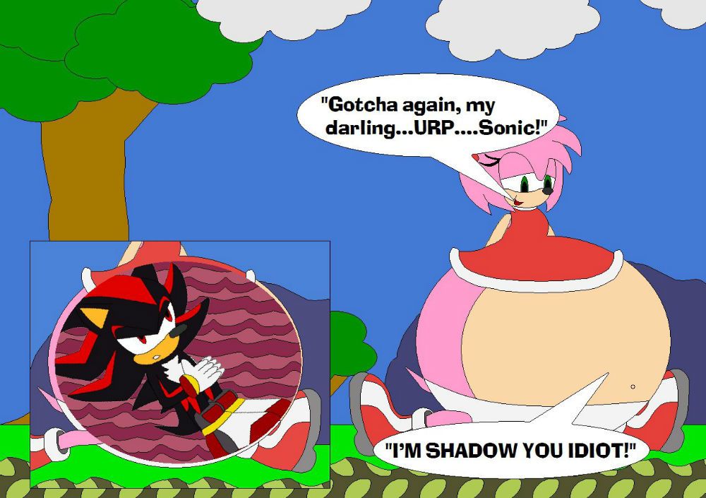 Amy eats Shadow