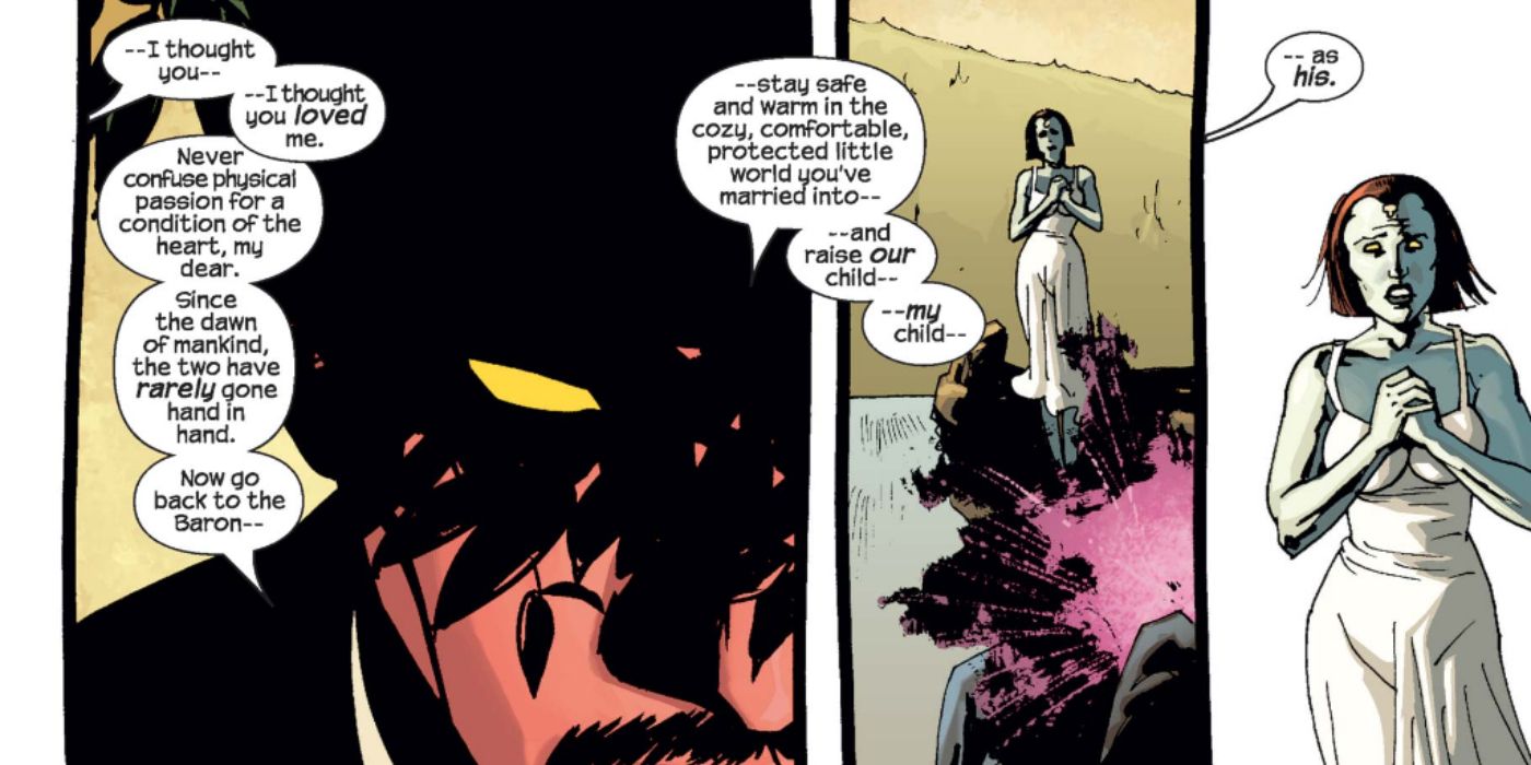 Azazel dumps Mystique Uncanny X-Men