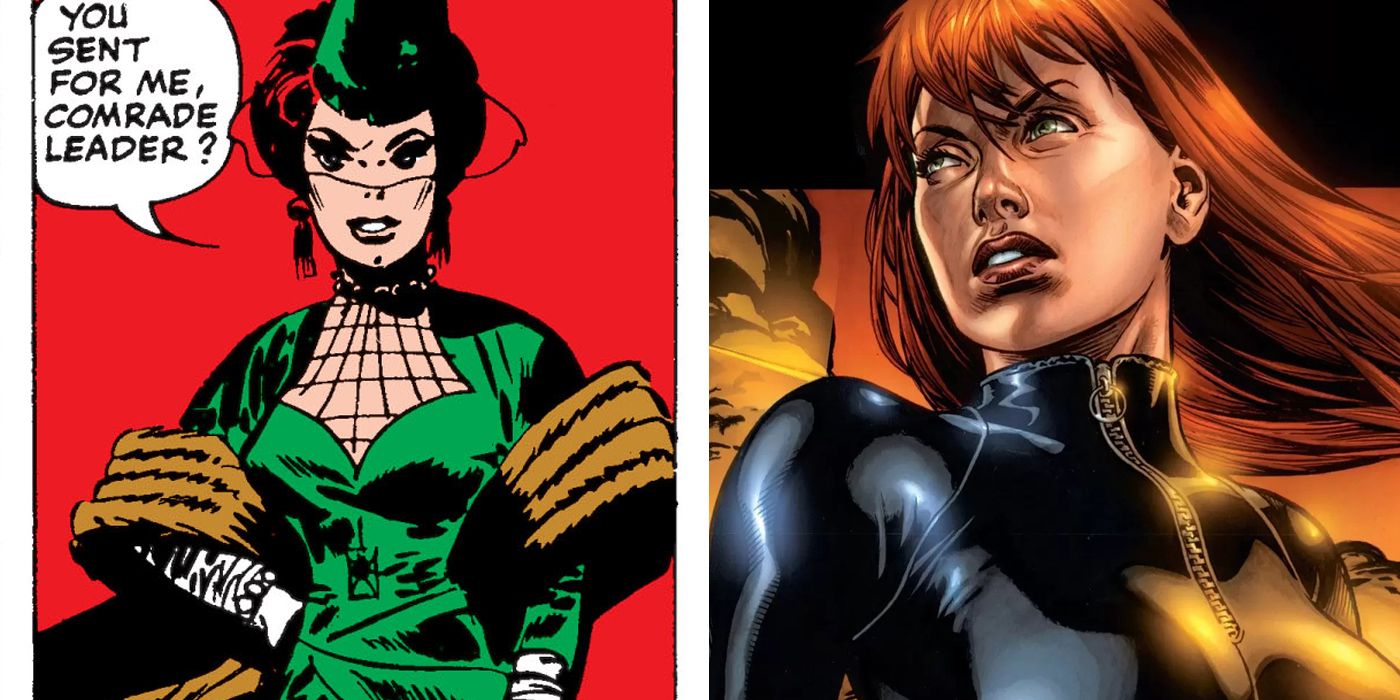 Black Widow Then and Now
