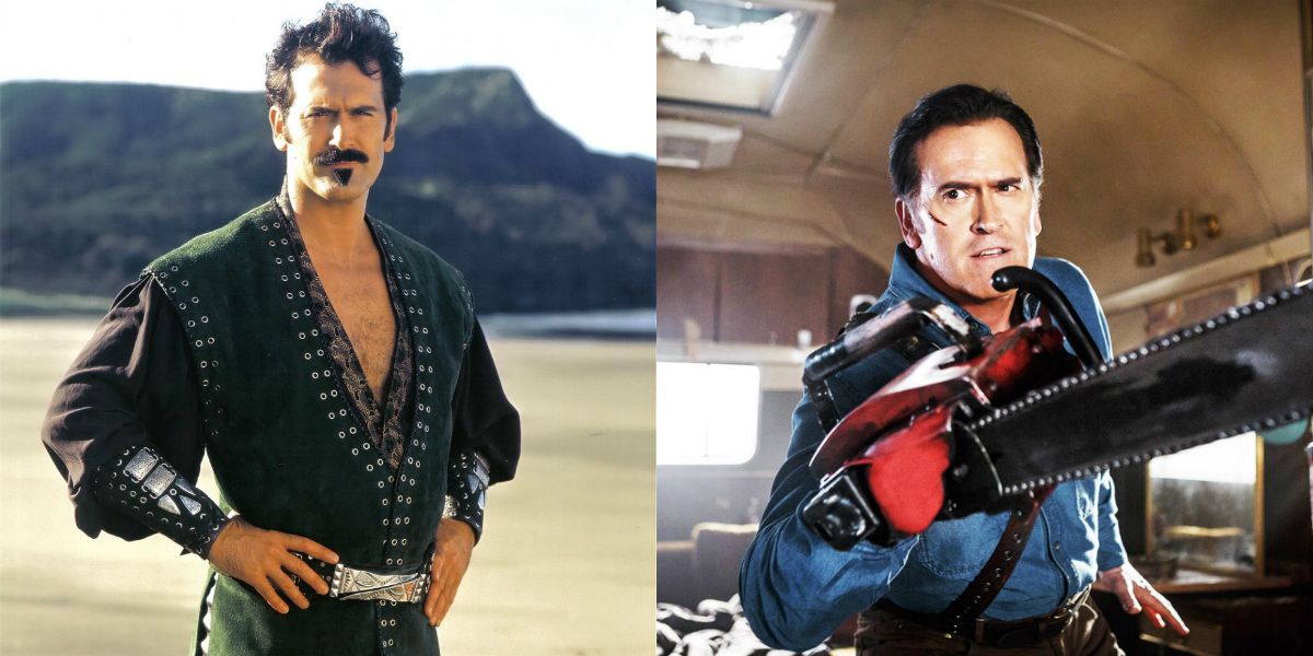 Bruce Campbell Then and Now
