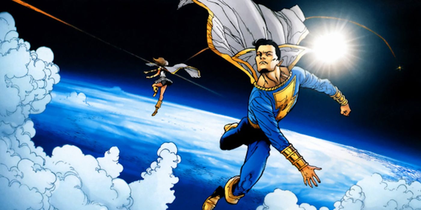 Captain Marvel Jr is in low-earth orbit in DC Comics