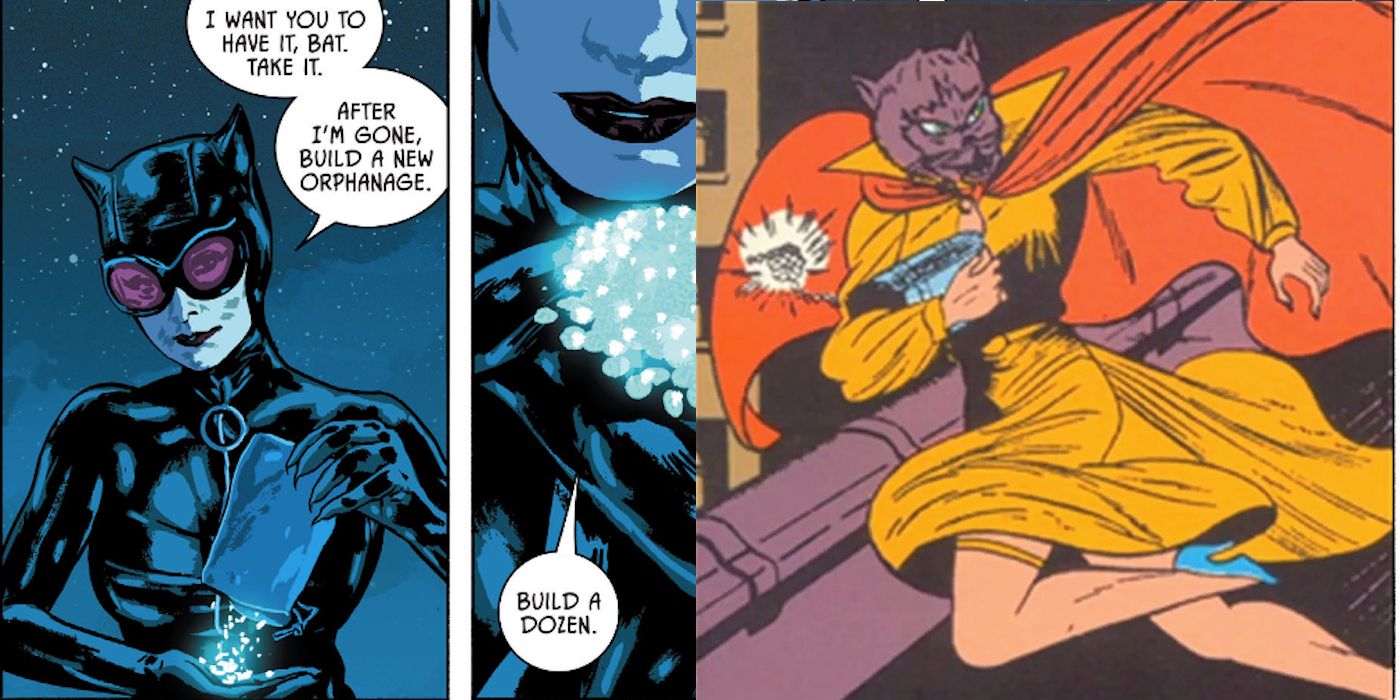 Catwoman Original and Catwoman Rebirth