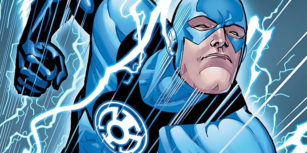 Barry Allen Flash as a Blue Lantern