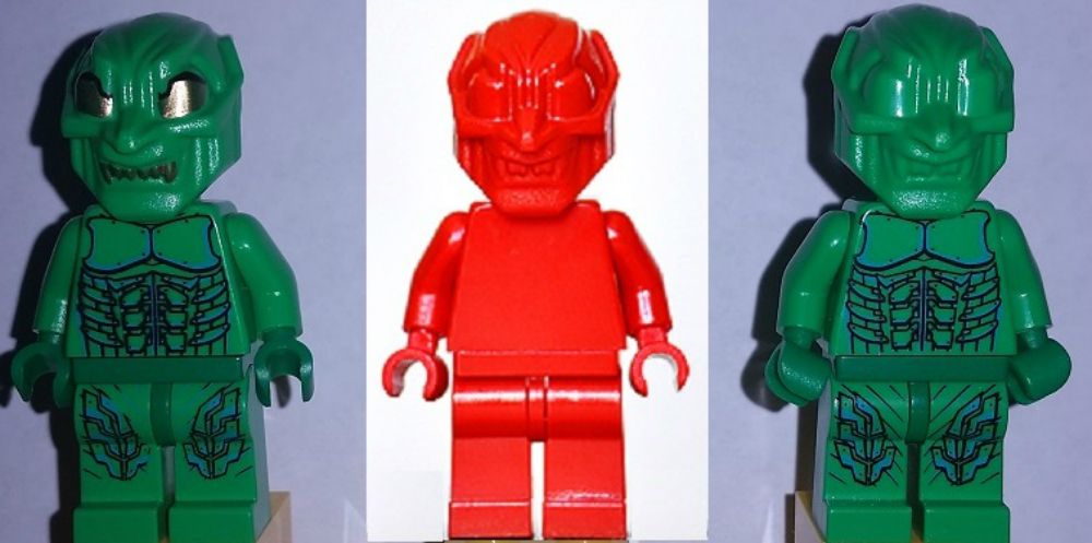 Lego Green Goblin Red Test Mask Lego