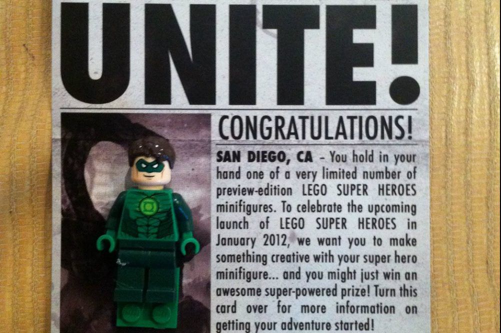 Lego Green Lantern (Comic-Con 2011 Exclusive)