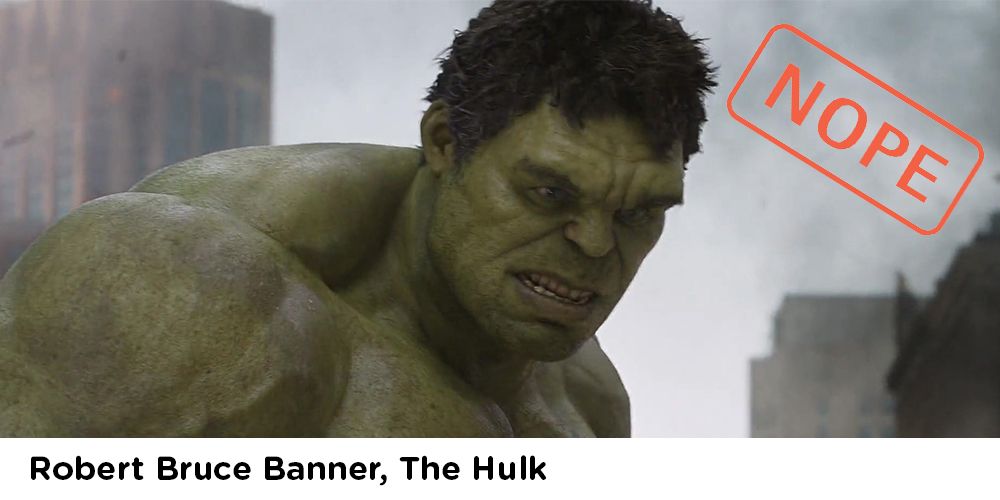 Hulk - tinder