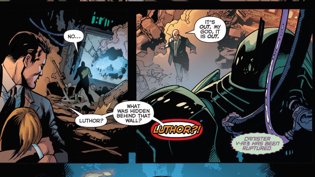 DC Comics Lex Luthor Amazo Virus