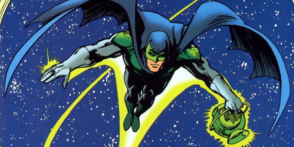 Batman appears as Green Lantern in IN Darkest Knight