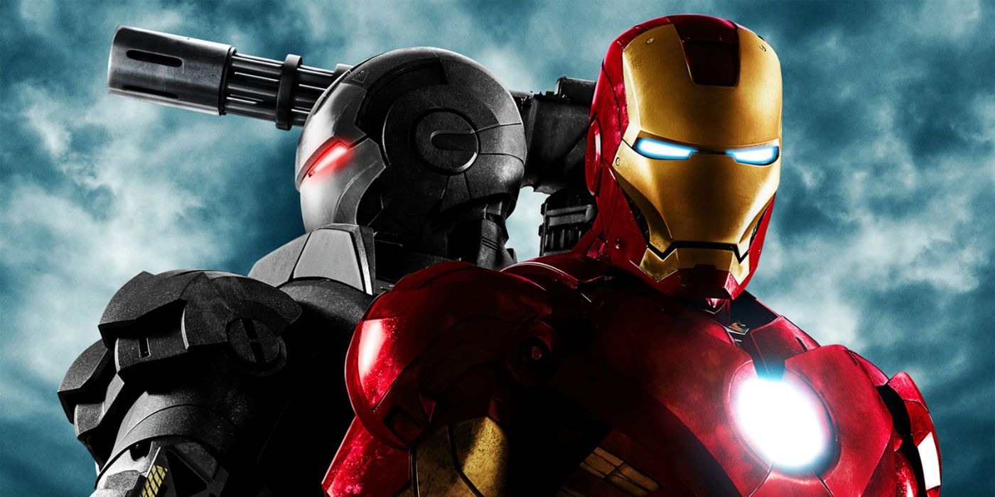 Iron Man and War Machine from Iron Man 2