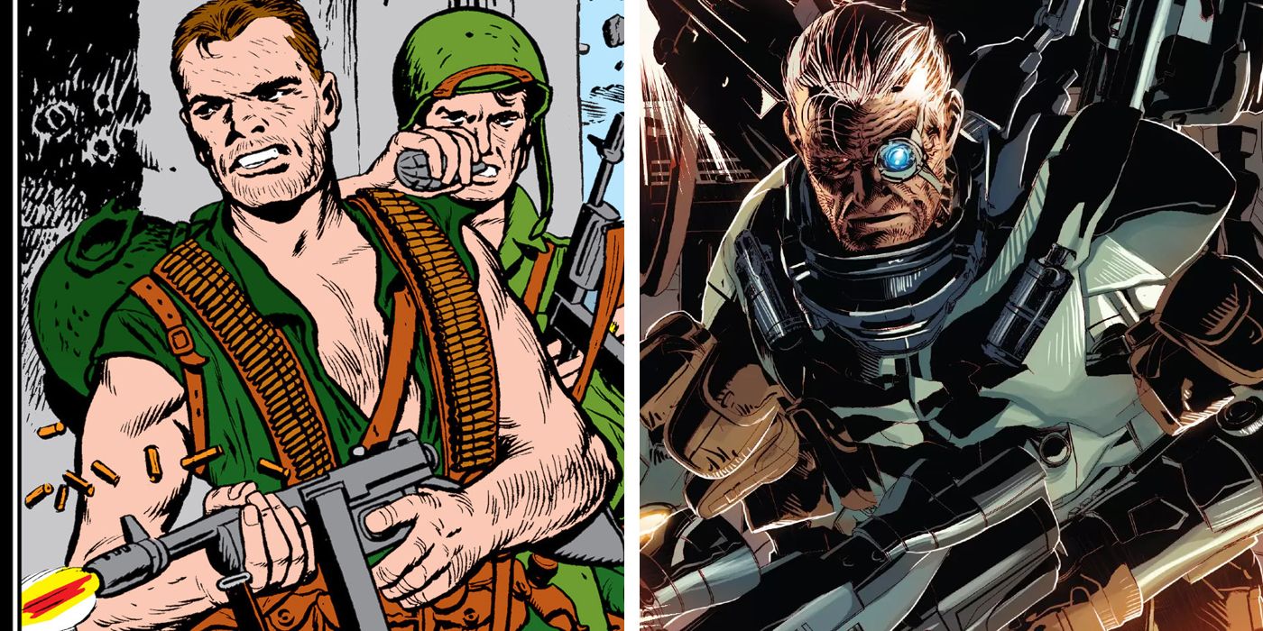 Nick Fury Then and Now