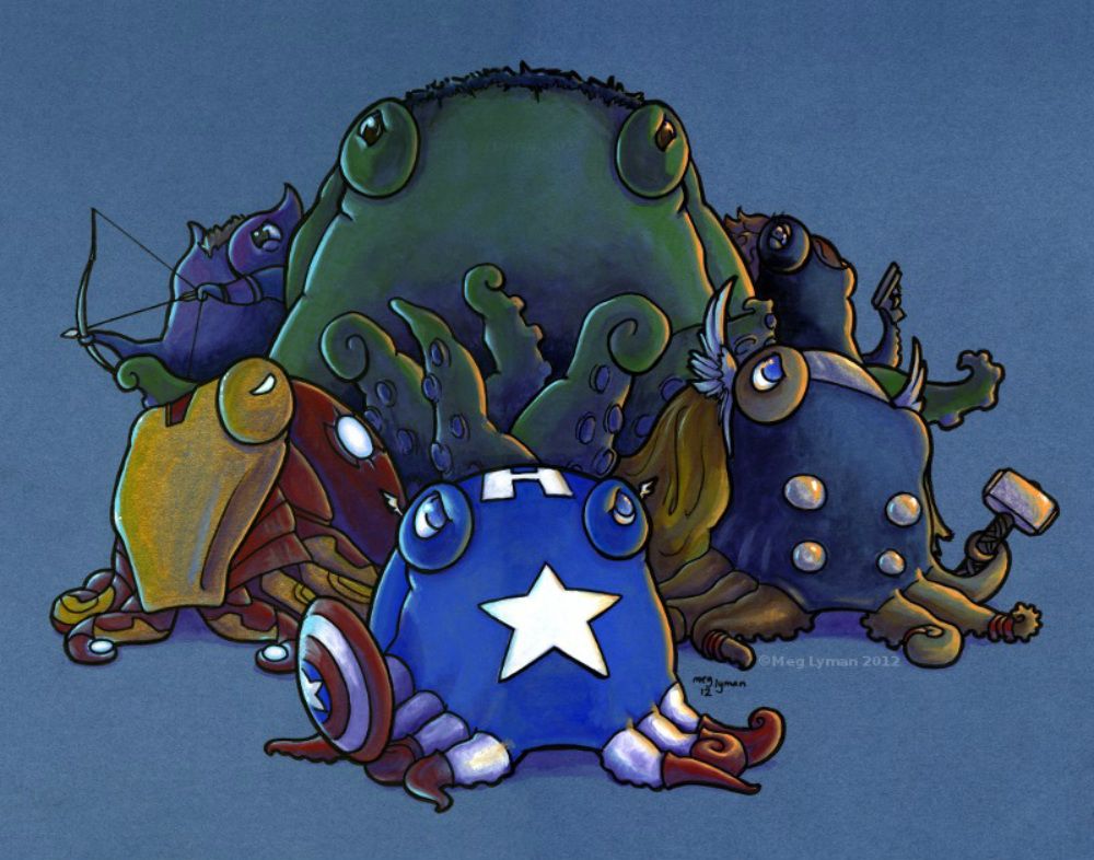 Octopus Avengers Fan Art