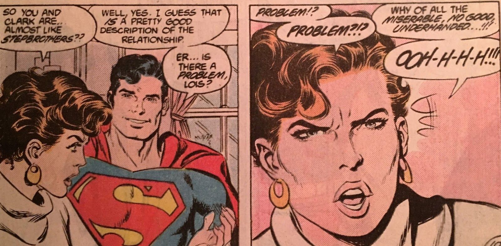 Pre-Crisis Superman and Lois Lane