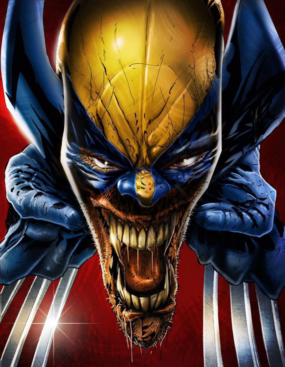 Psycho Wolverine Fan Art