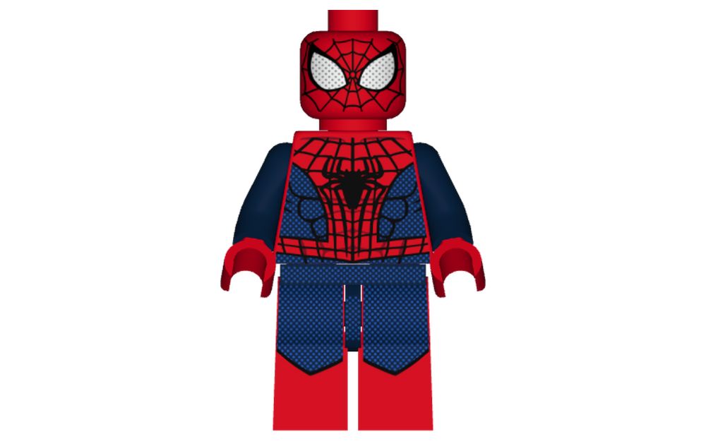 Lego Spider-Man - Red Lower Legs (San Diego Comic-Con 2013 Exclusive)