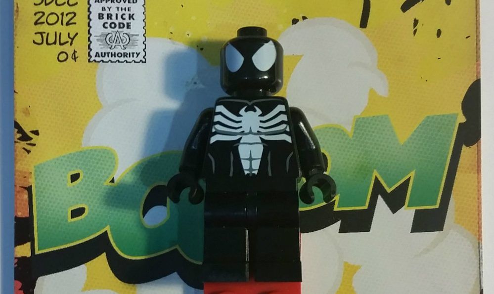 Lego Spider-Man in Black Symbiote Costume (Comic-Con 2012 Exclusive)
