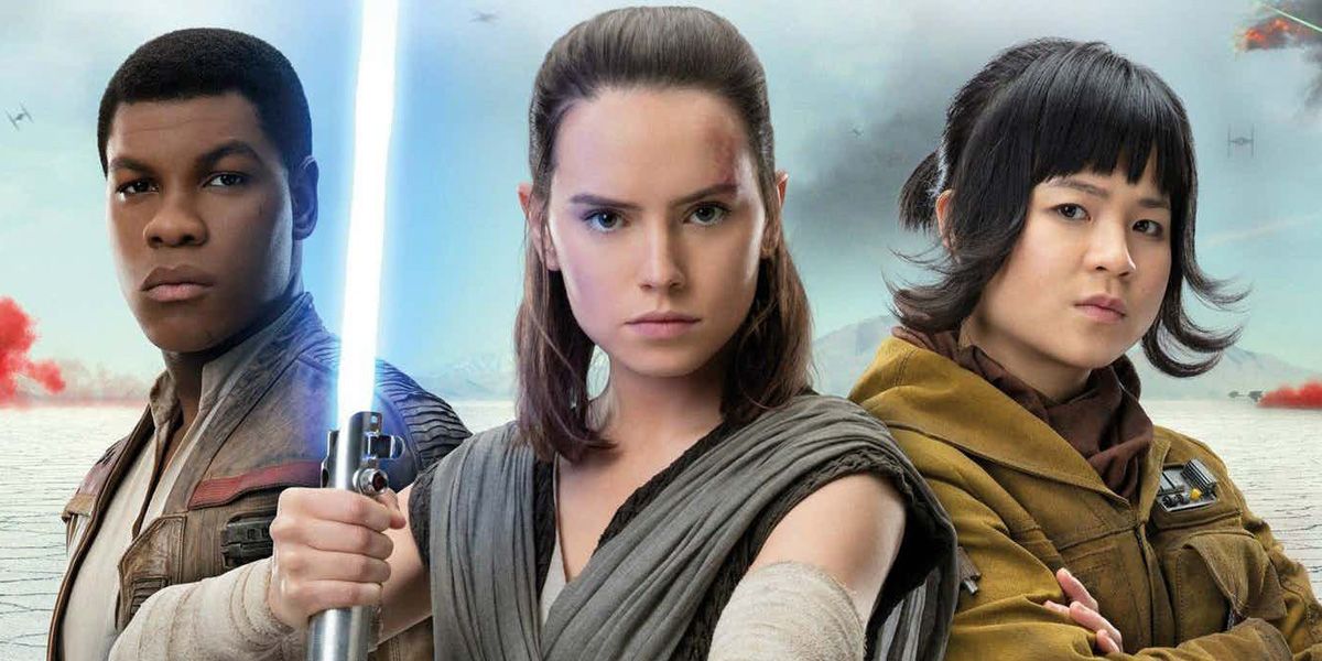 Finn, Rey and Rose From Star Wars: Episode IX - The Last Jedi