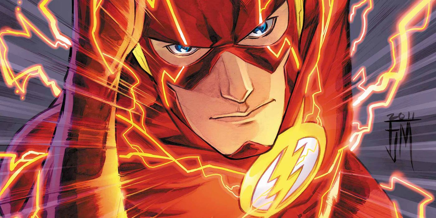 Barry Allen running as The Flash