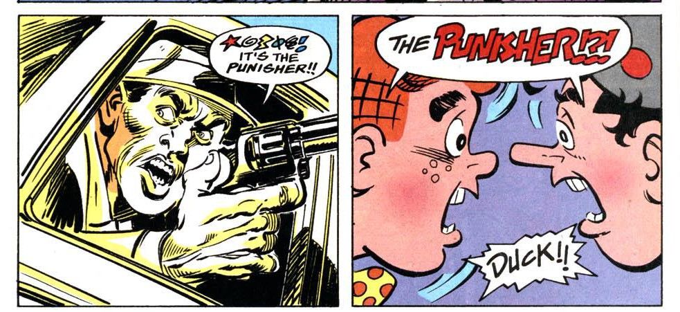archie meets marvel's punisher