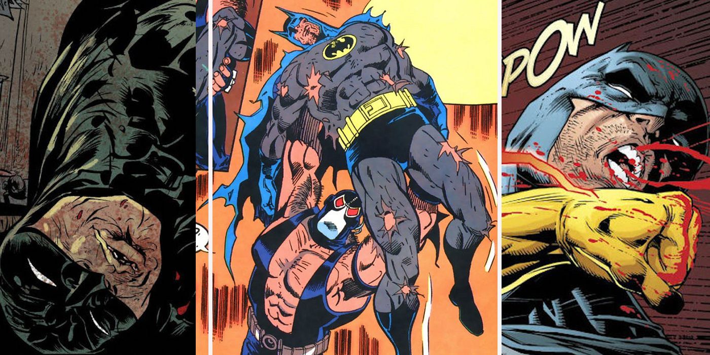 Batman's most brutal beatings