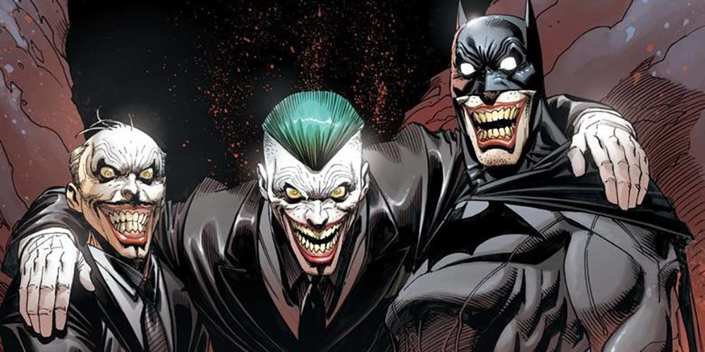 Three version of Batman in DC Comics