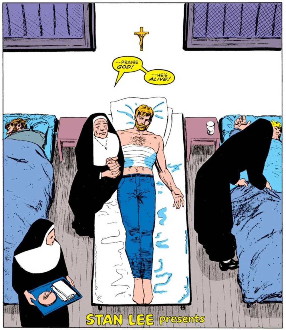 From Daredevil: Born Again, by Frank Miller and Dave Mazzucchelli