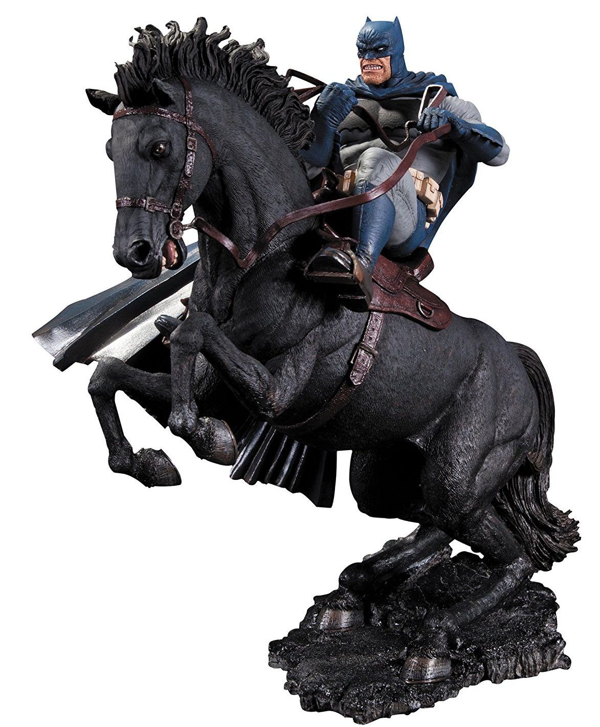 dark knight returns horse statue