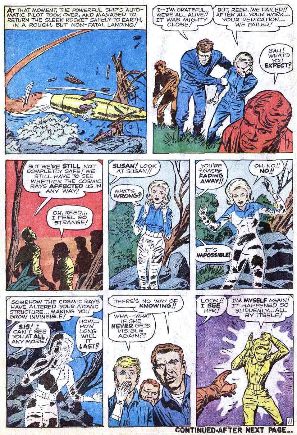 Invisible Girl Too Too Long to Become Invisible Woman