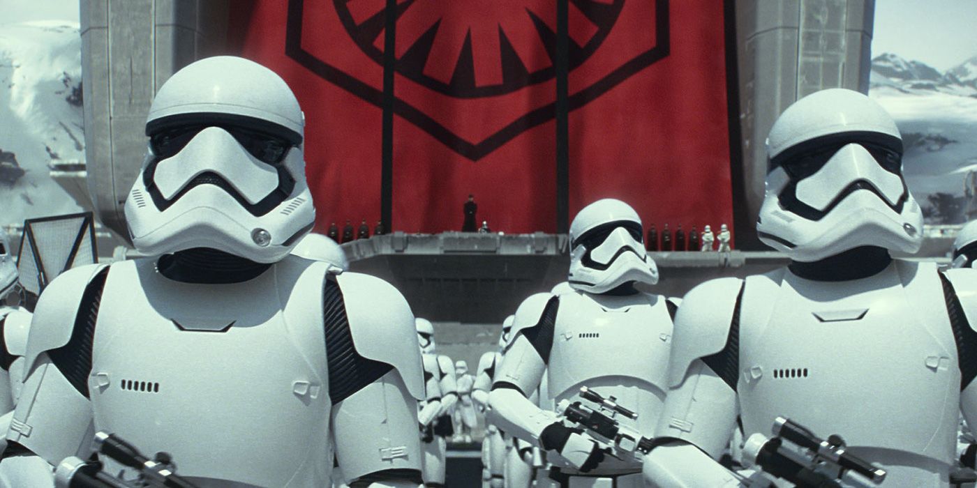 Troopers of the Imperial Remnant's First Order from Star Wars