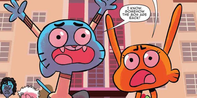 The amazing world outlet of gumball backpack