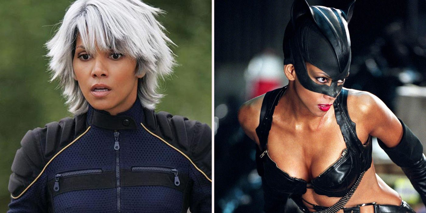 halle berry as catwoman and storm