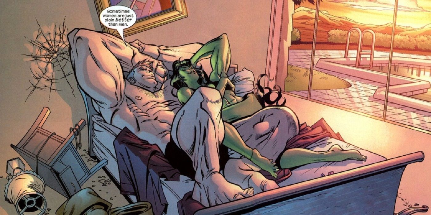 Juggernaut and She-Hulk