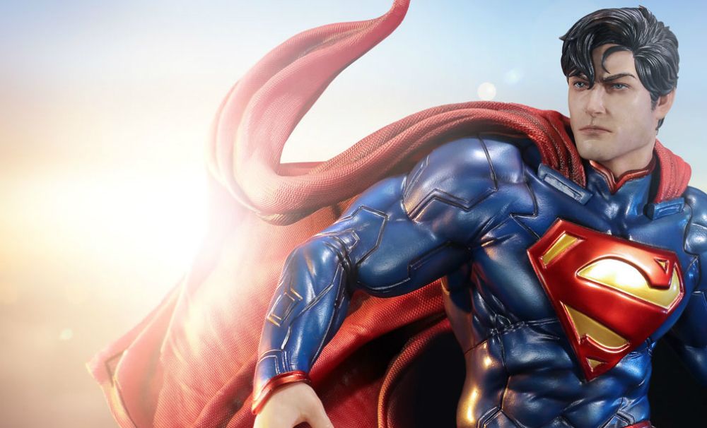 new 52 superman statue