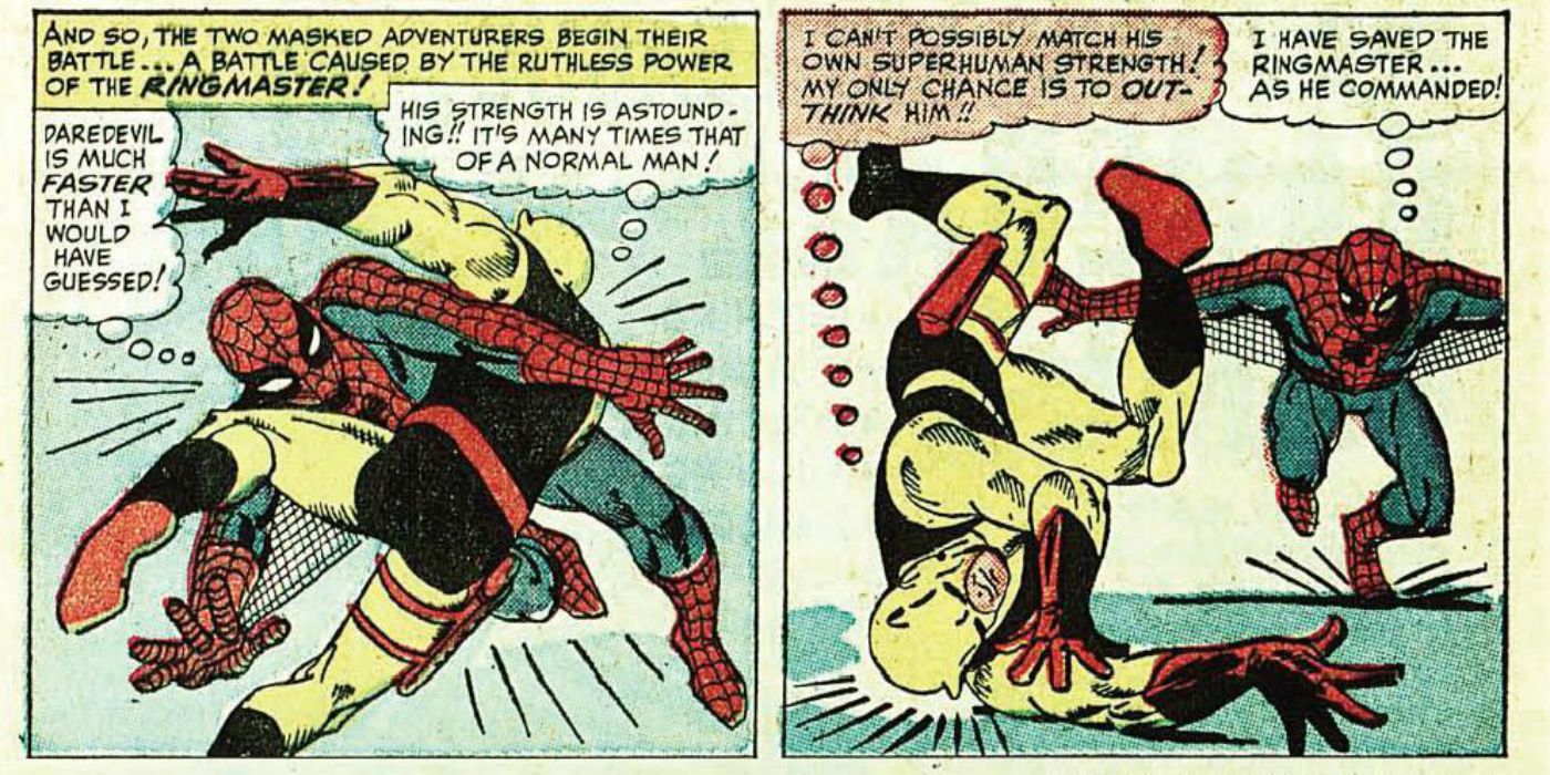 spider-man tries to kill daredevil