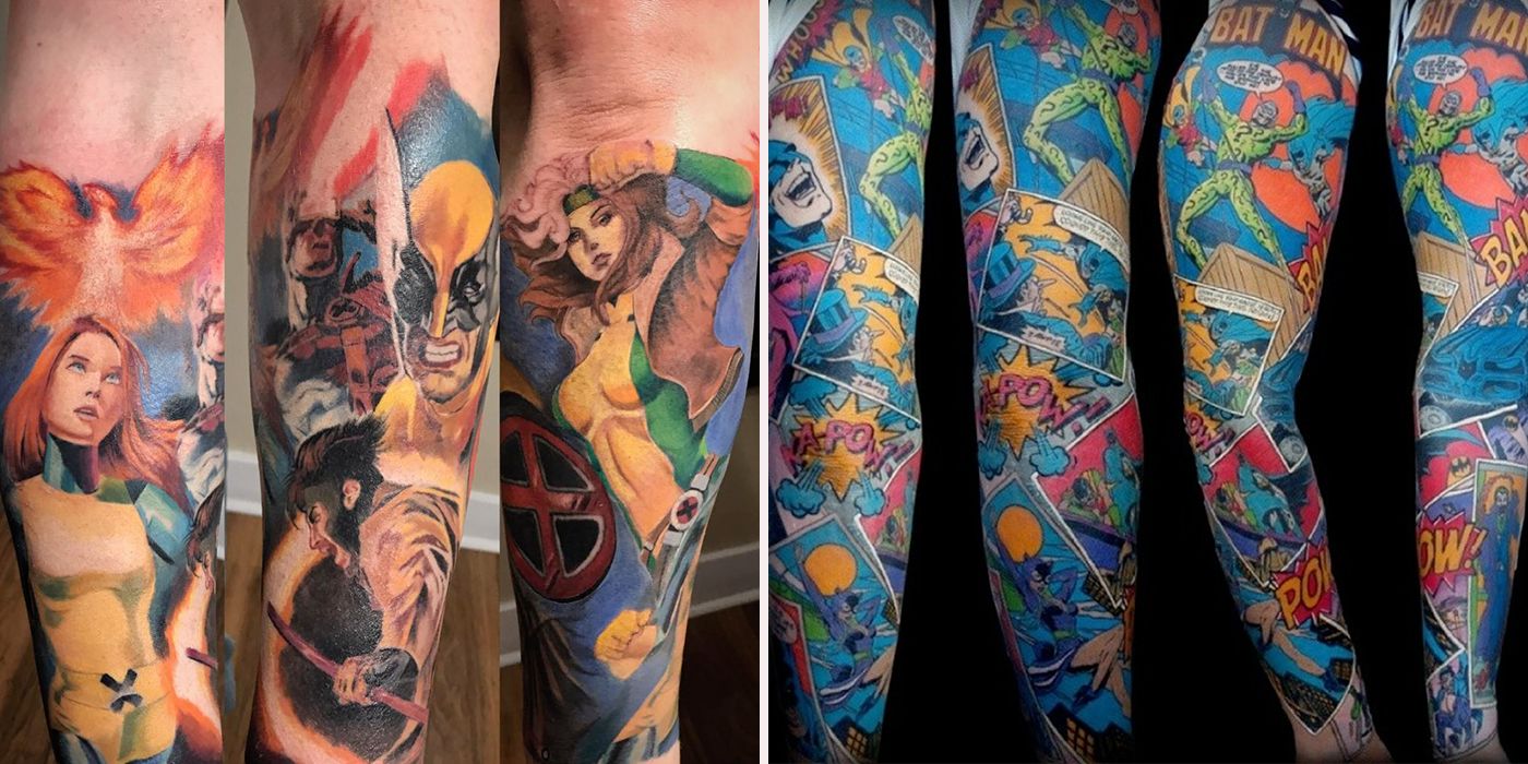 The 15 Most Elaborate Comic-Inspired Fan Tattoos