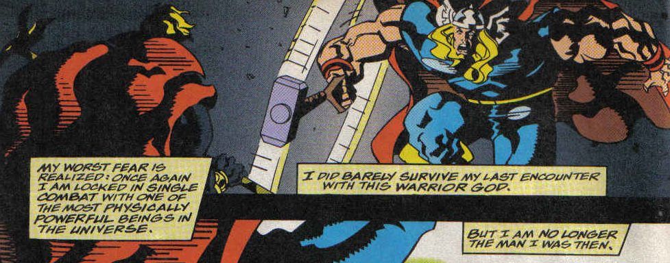 Thor vs Adam Warlock