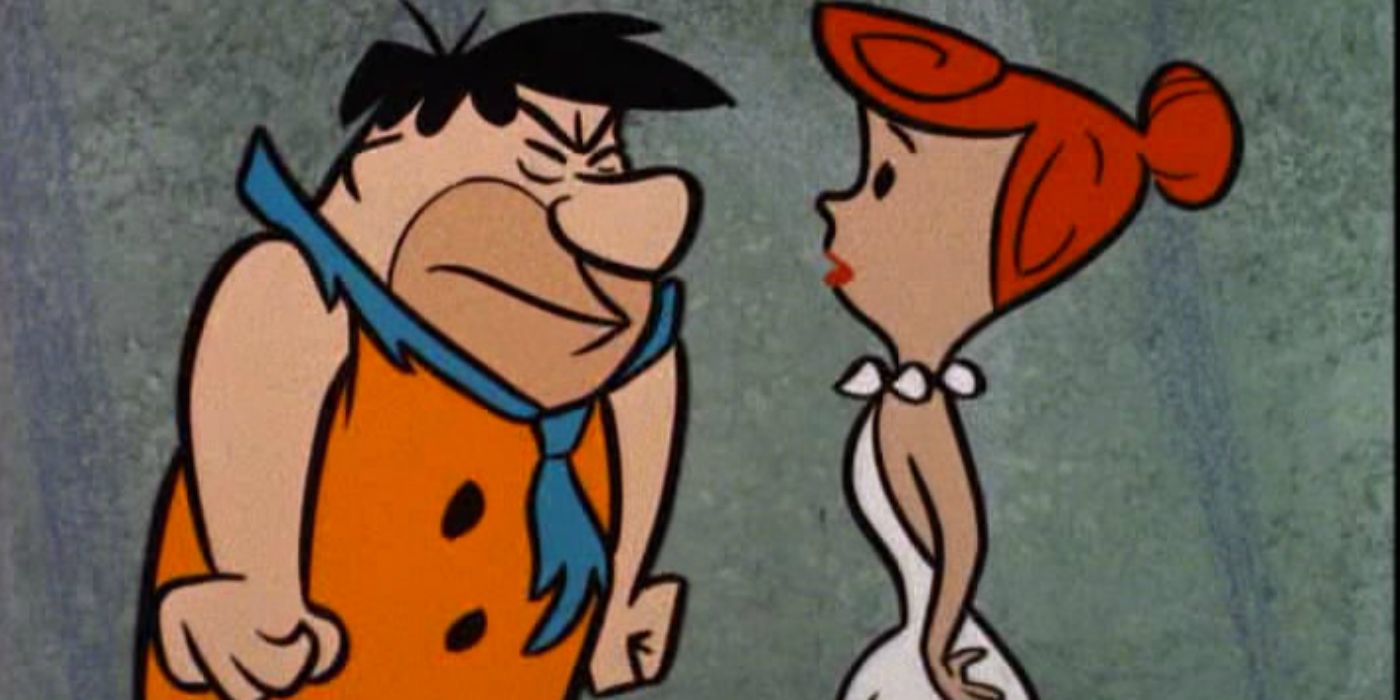 Fred and Wilma in the Flintstones