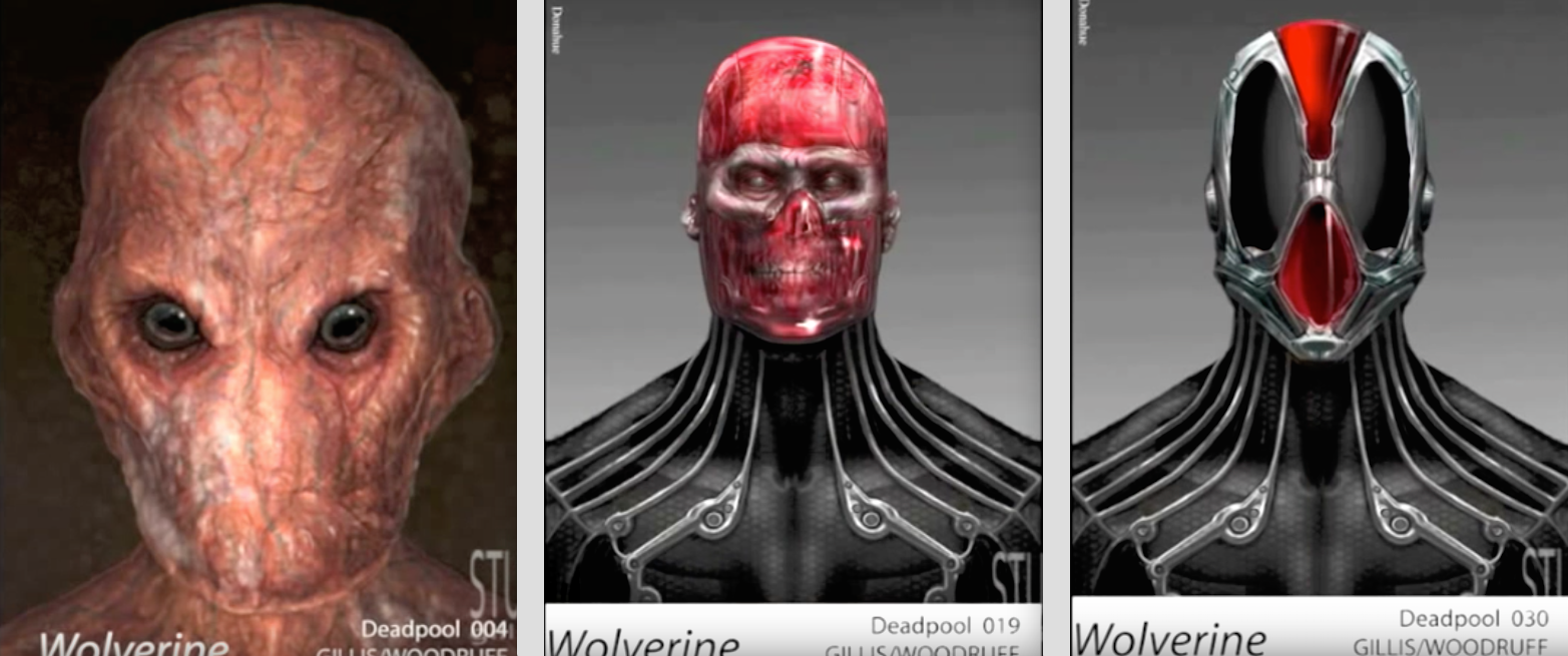 Deadpool (Unused X-Men Concept Art)