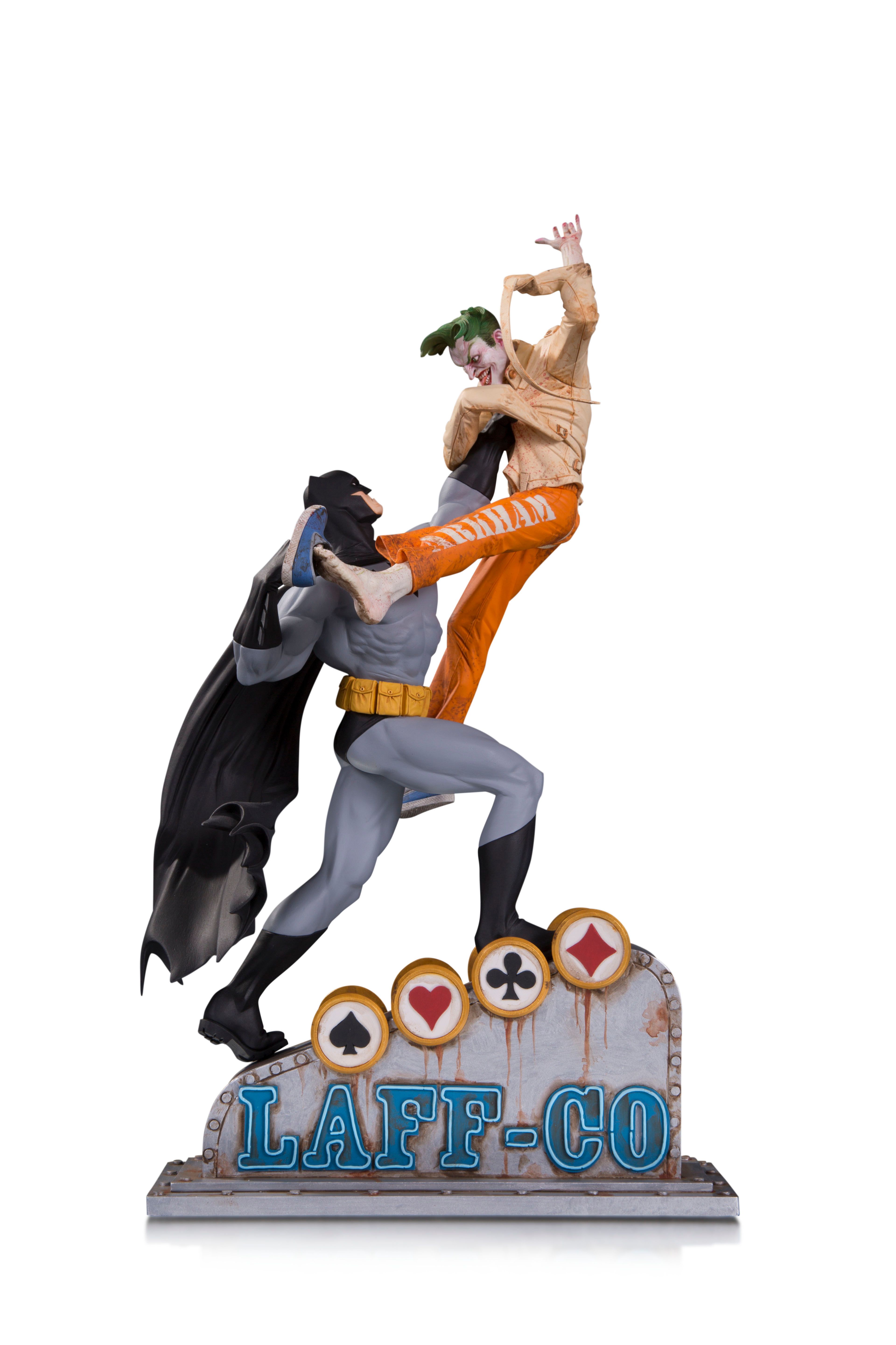 Batman vs. The Joker Laff-Co Battle Statue