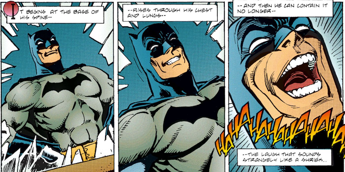 Batman high on Venom