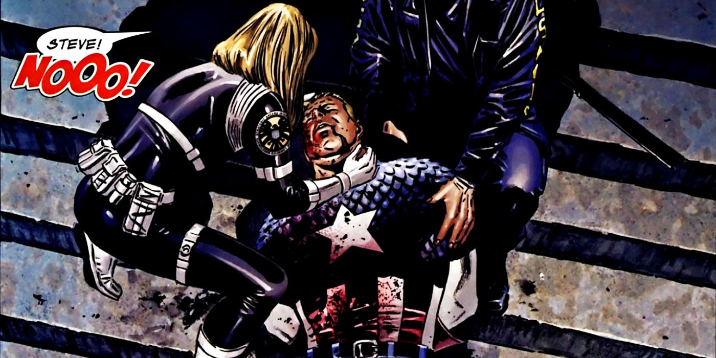 Captain America Death Marvel Comics