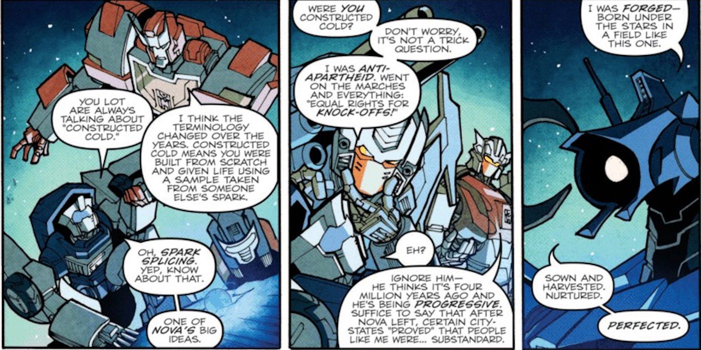 Constructed Cold vs Forged Transformers More than Meets The Eye 17 IDW
