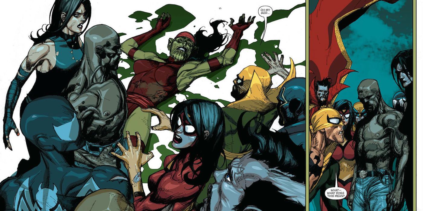 Elektra Skrull New Avengers