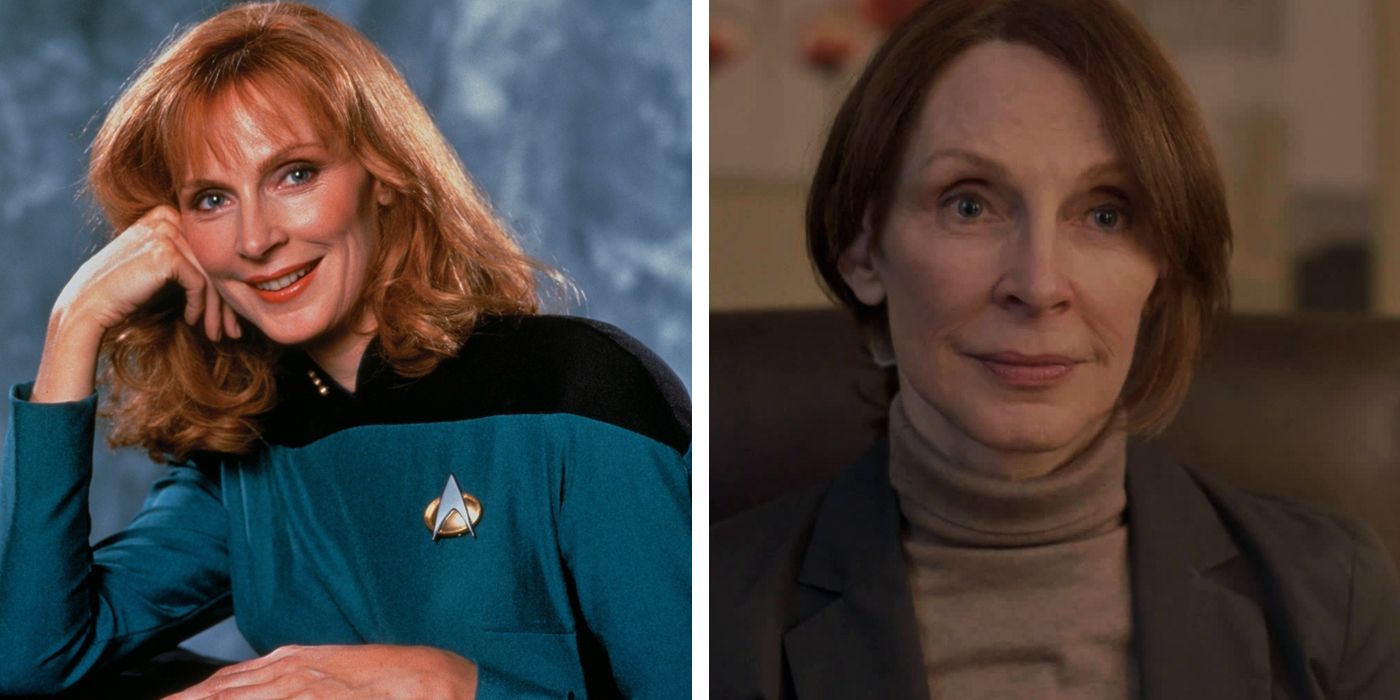 Gates McFadden Then and Now