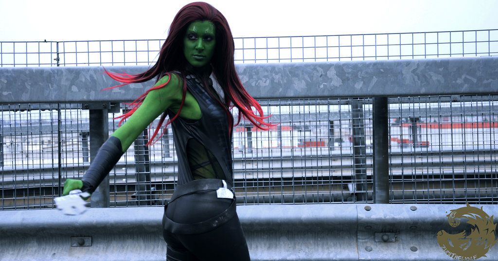 Gamora Stripes High-Waisted Flared Pants