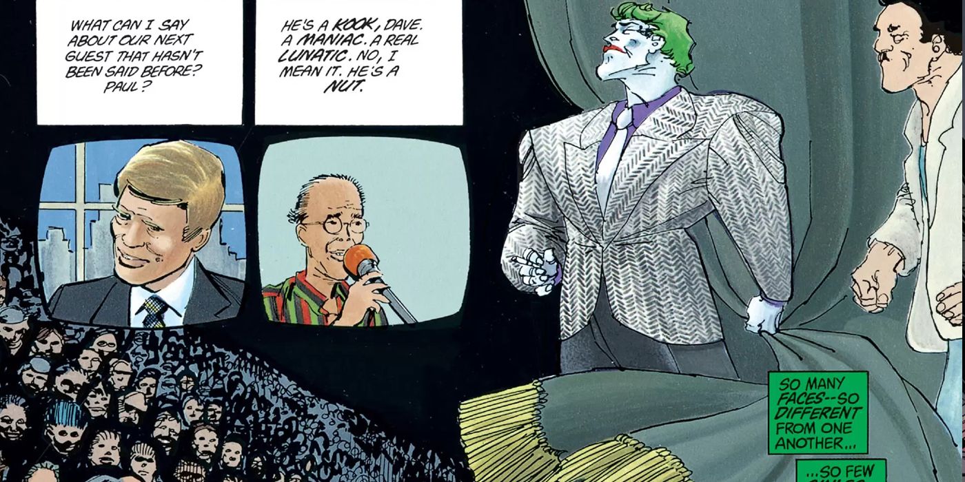 Joker Late Show Dark Knight Returns